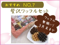 贅沢ワッフルセット 15個入 2,037円(税込)