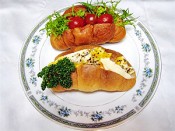 「オリゴで元気」を使用して、「野菜クロワッサン」を使用して