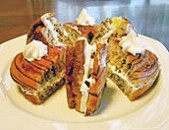 デニッシュチョコを使って