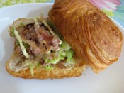 ふっくらバターブレッドを使って・・・「お好み焼きブレッド」