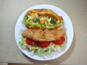 「野菜クロワッサン」「クロワッサンリッチ」を使って・・・