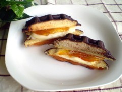 クリームワッフルオレンジ風味