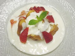 ストロベリーヨーグルトサンデー(1)