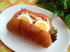 鶏ササミの香味ドレッシング和え