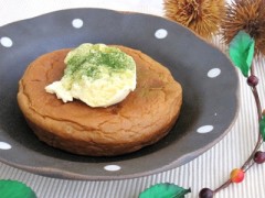 秋のあったか冷たいデザートプレート
