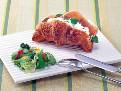 生ハムとカッテージチーズサンド