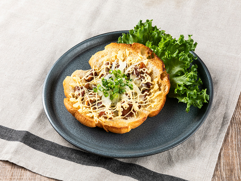 照り焼きマヨパン(毎日クロワッサン1個分)
