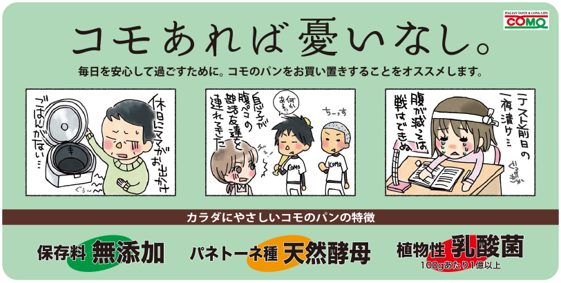 コモあれば憂いなし